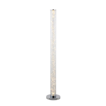 49" Exposed Rope Led Minari Clear Column Floor