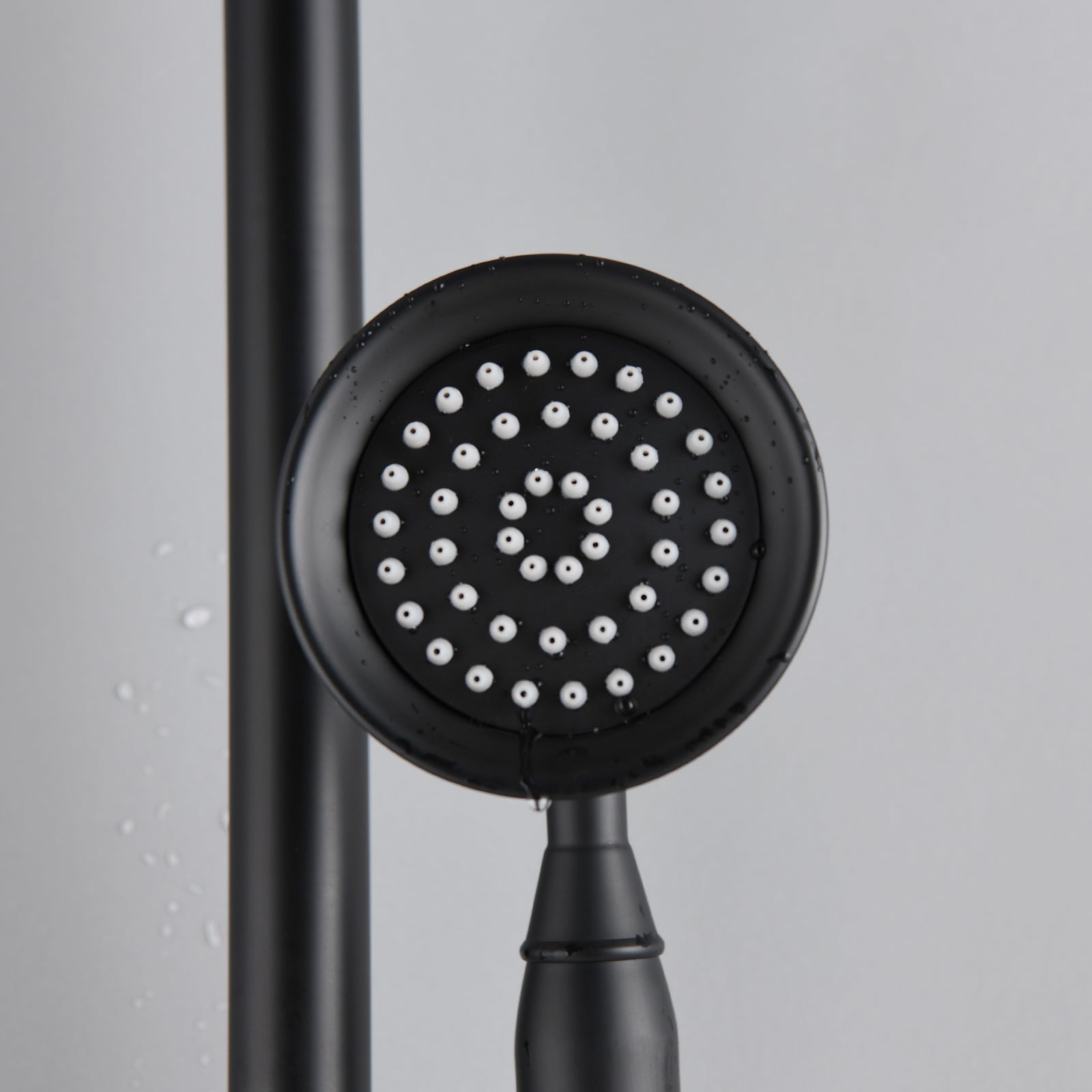 Shower Head With Handheld Shower System With 8" -