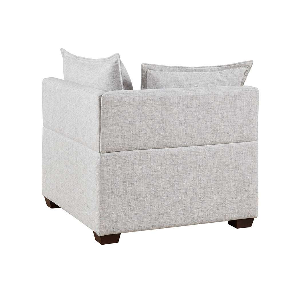 Modular Corner Chair ivory-polyester