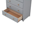 Rustic Wooden Chest With 6 Drawers,Storage