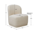 Armless 360 Degree Swivel Chair