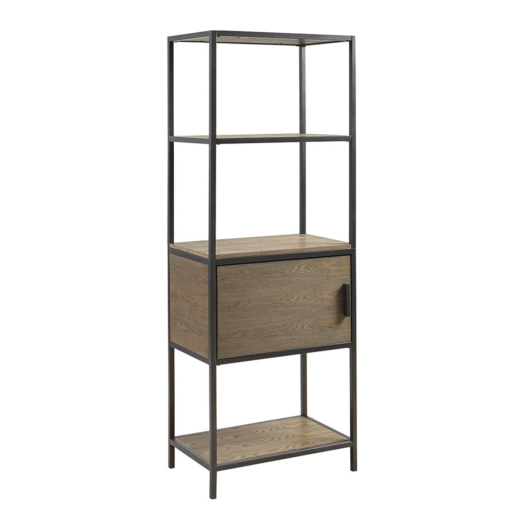 3 Shelf Bookcase with Storage Cabinet