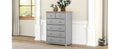 Rustic Wooden Chest With 6 Drawers,Storage