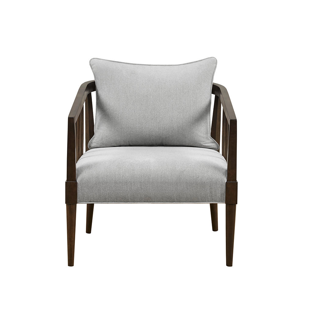 Spindle Accent Armchair with Removable Back