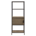 3 Shelf Bookcase with Storage Cabinet