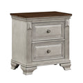 Traditional Two Tone Bedroom Furniture 1pc