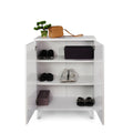 Valeria Wood Base Shoe Cabinet white-wood