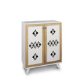 Karina Wood Base Shoe Cabinet cream-wood