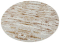 Milano Collection Shimmer Skin Woven Round Area Rug multicolor-polyester