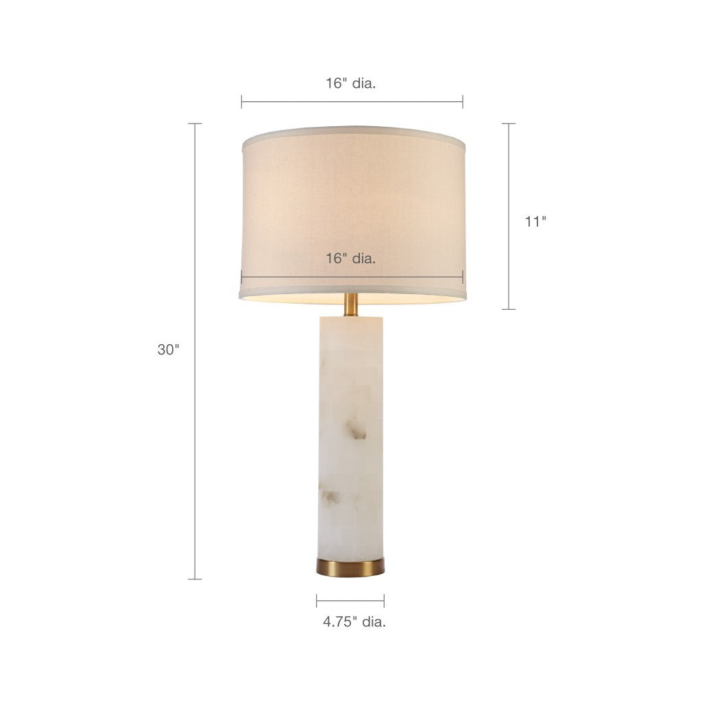 Alabaster Table Lamp