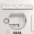 LED Modern Chrome Makeup Light, 5 Lights Acrylic chrome-modern-stainless steel