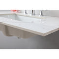 Montary 37inch bathroom vanity top stone carrara gold white-sintered stone