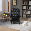 Coolmore Wood Frame Armchair, Modern Accent Chair