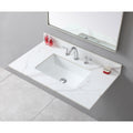 Montary 37inch bathroom vanity top stone carrara gold white-sintered stone