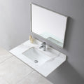 Montary 37inch bathroom vanity top stone carrara gold white-sintered stone