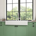 White Farmhouse Sink Deep Apron Sink Undermount