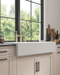 White Farmhouse Sink Deep Apron Sink Undermount