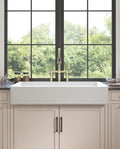 White Farmhouse Sink Deep Apron Sink Undermount