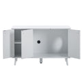 Litter Box Enclosure, Cat Litter Box Furniture with white-mdf