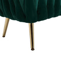 COOLMORE Storage Ottoman,Bedroom End Bench,Upholstered emerald-velvet