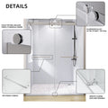 Frameless Double Sliding Shower, 69