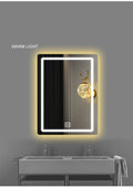 20*28 inch Led Vanity Smart Mirror with time and