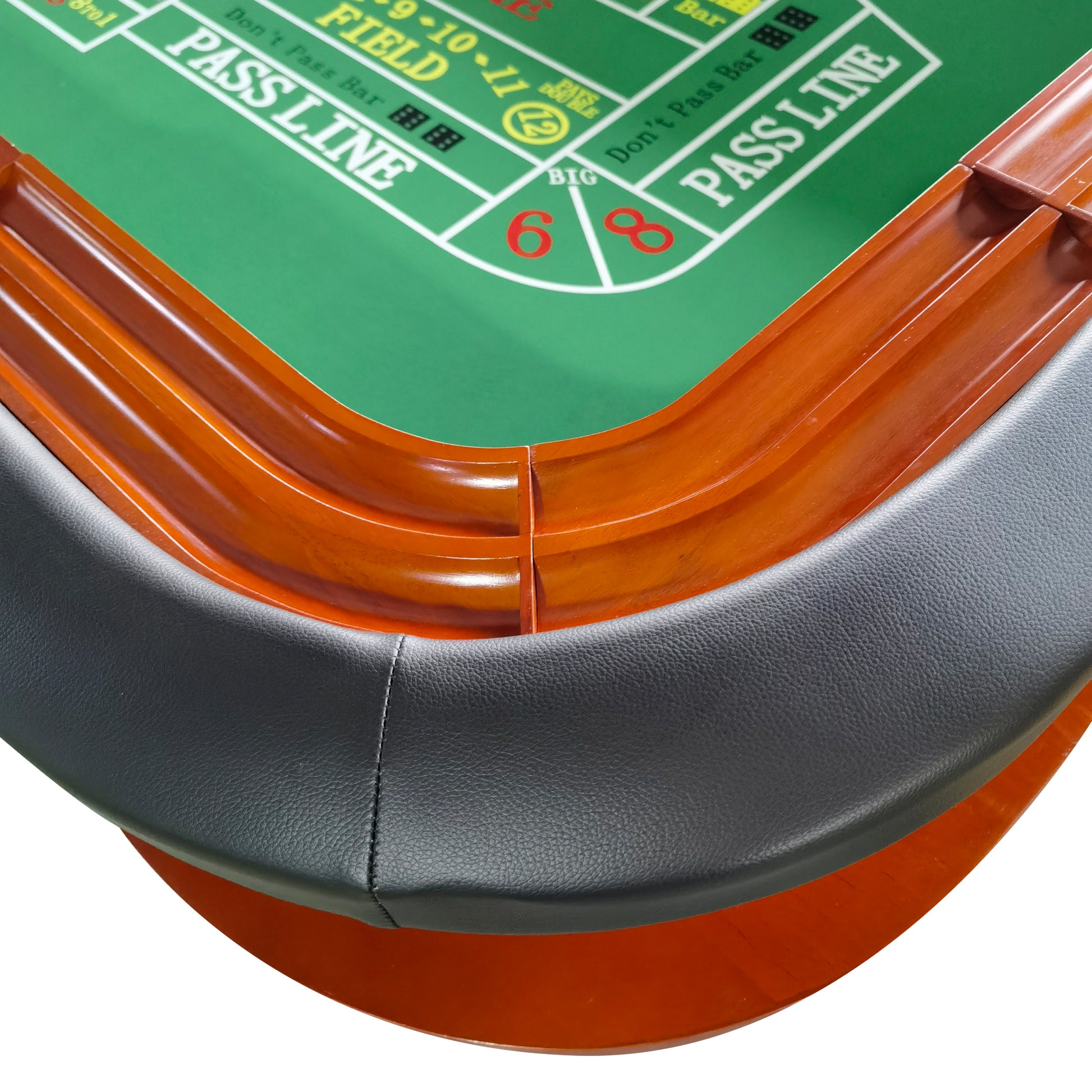 93" Classic Craps Dice Game Poker Table Green -