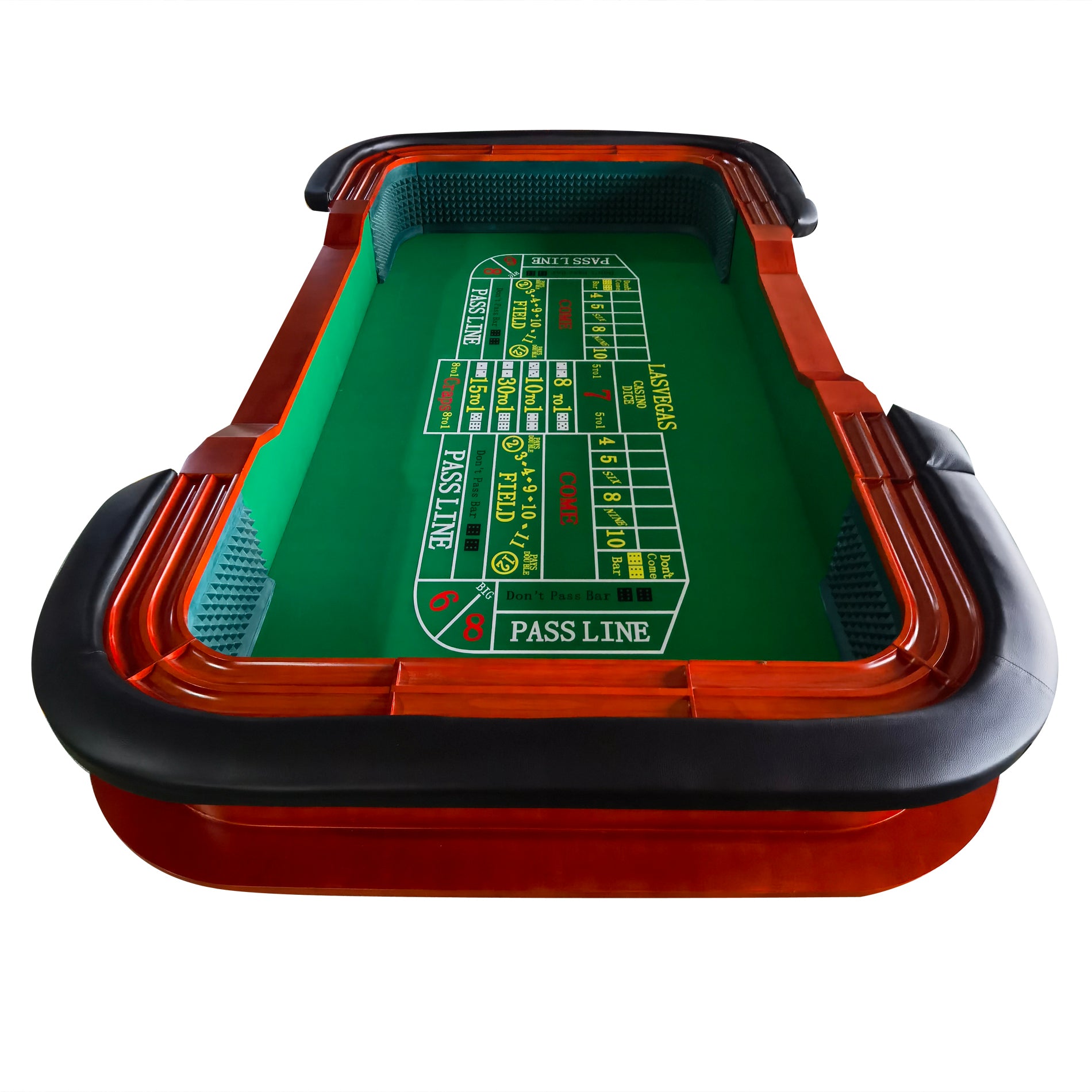 93" Classic Craps Dice Game Poker Table Green -