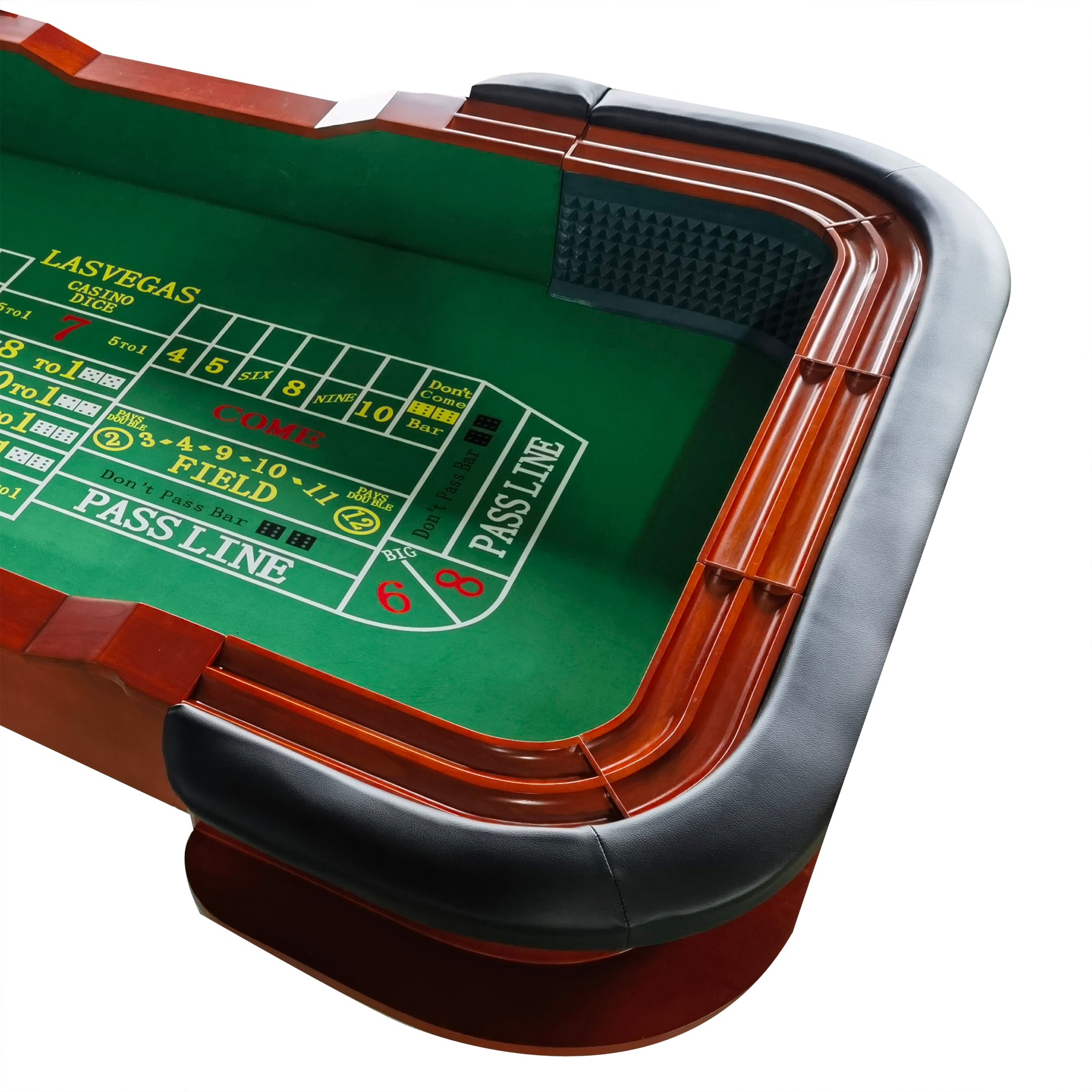 93" Classic Craps Dice Game Poker Table Green -