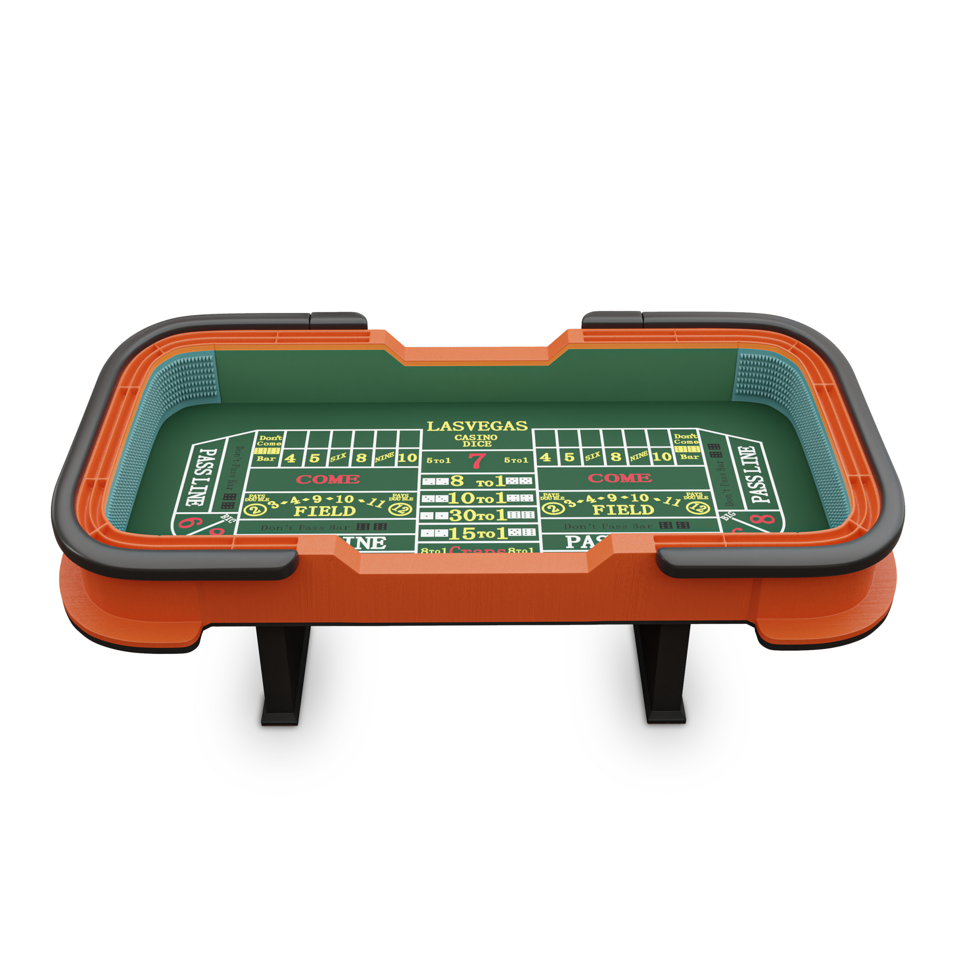 93" Classic Craps Dice Game Poker Table Green -