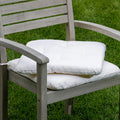 Stacking Chair Cushions, Cream Set of 2 cream-polyester