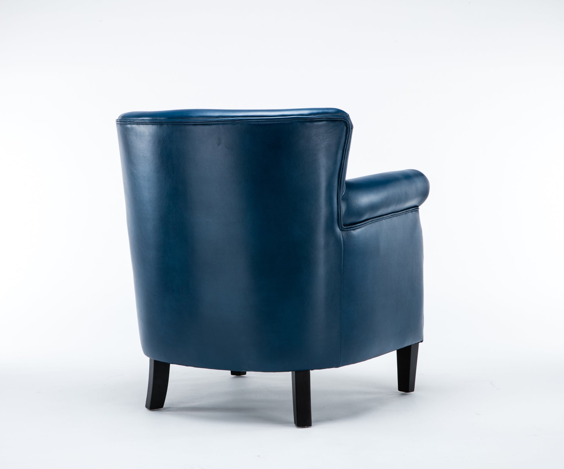 Hadley Navy Blue Club Chair navy blue-foam-polyester blend