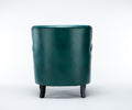 Hadley Teal Club Chair teal-foam-polyester blend