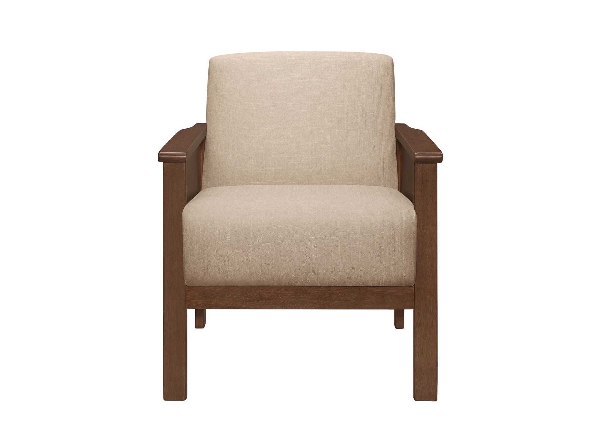 Durable Accent Chair 1pc Luxurious Brown Upholstery brown-primary living