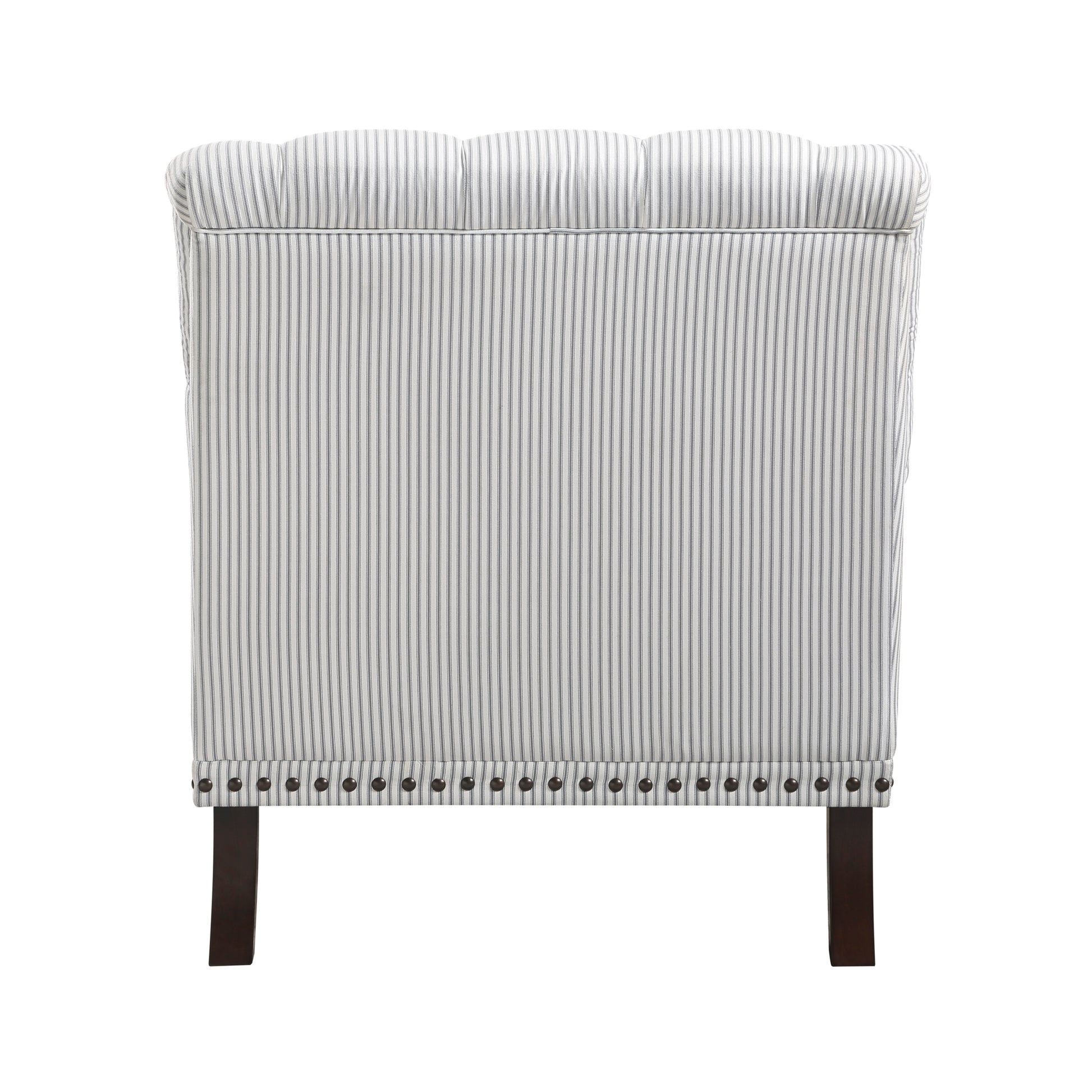 Luxurious Living Room Accent Chair 1pc White Gray gray-primary living