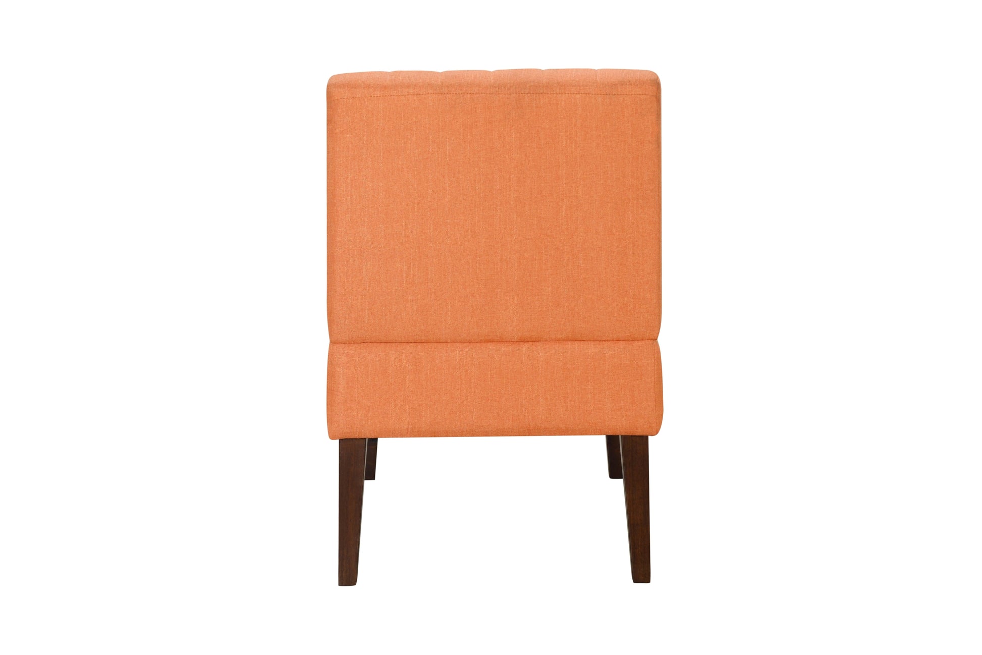 Stylish Comfortable Accent Chair 1pc Orange Fabric orange-primary living space-wood