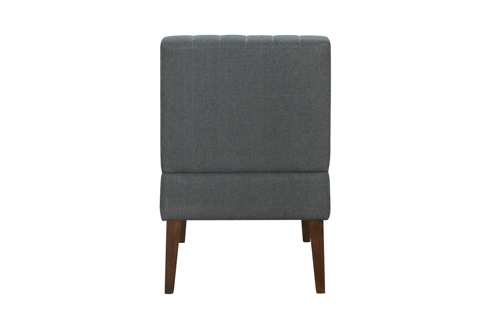 Stylish Comfortable Accent Chair 1pc Dark Gray Fabric dark gray-primary living space-wood