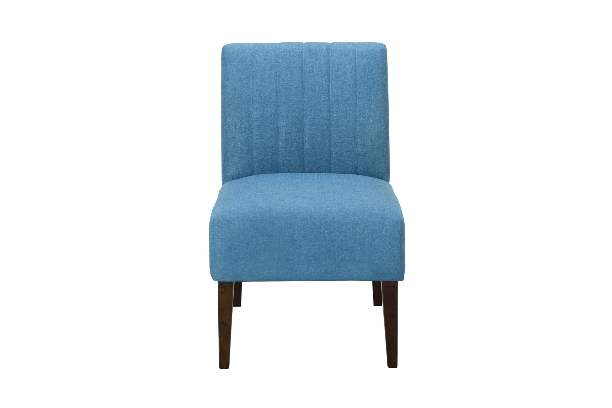 Stylish Comfortable Accent Chair 1pc Blue Fabric blue-primary living space-wood