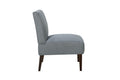 Stylish Comfortable Accent Chair 1pc Gray Fabric gray-primary living space-wood