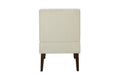 Stylish Comfortable Accent Chair 1pc Beige Fabric beige-primary living space-wood