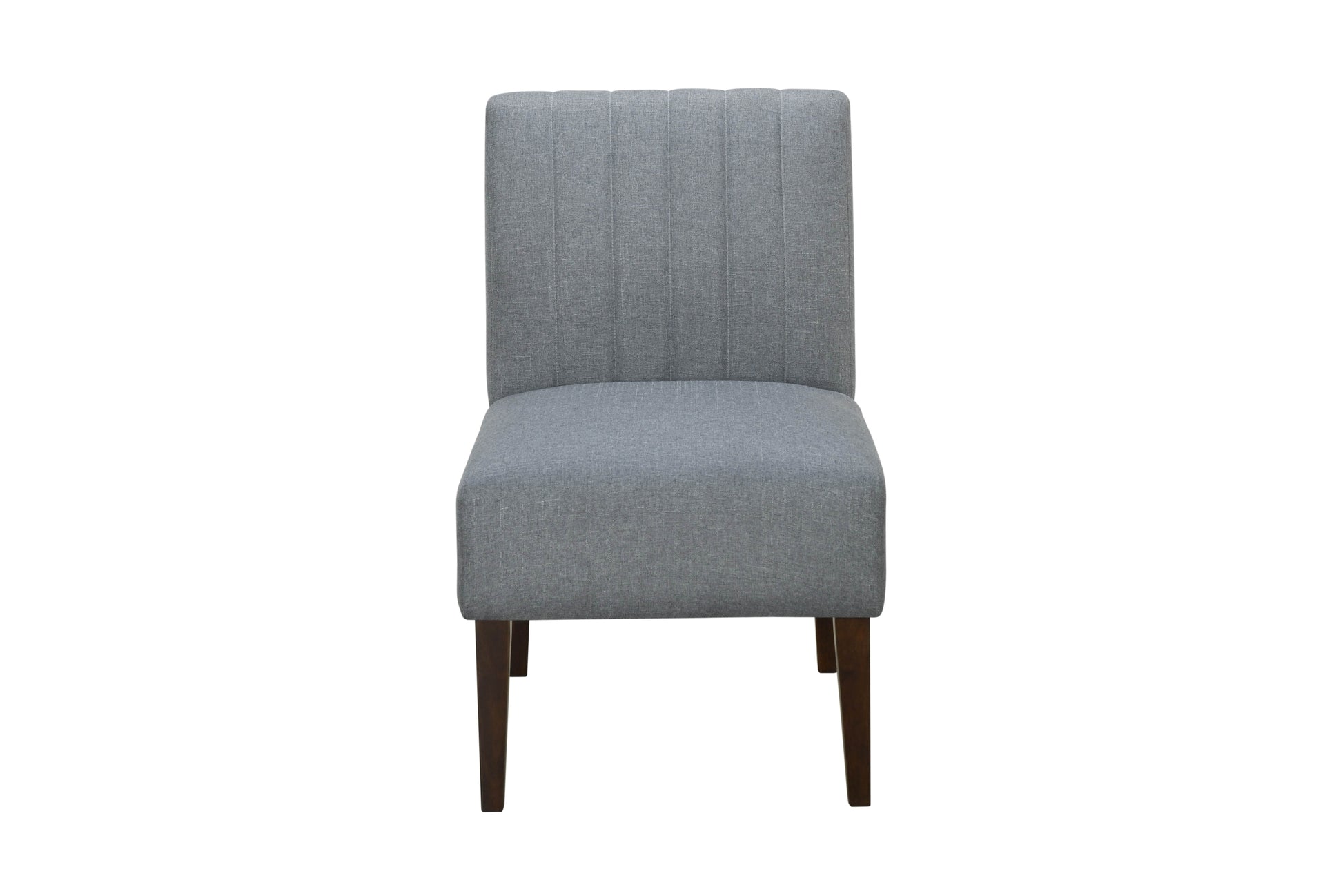 Stylish Comfortable Accent Chair 1pc Gray Fabric gray-primary living space-wood