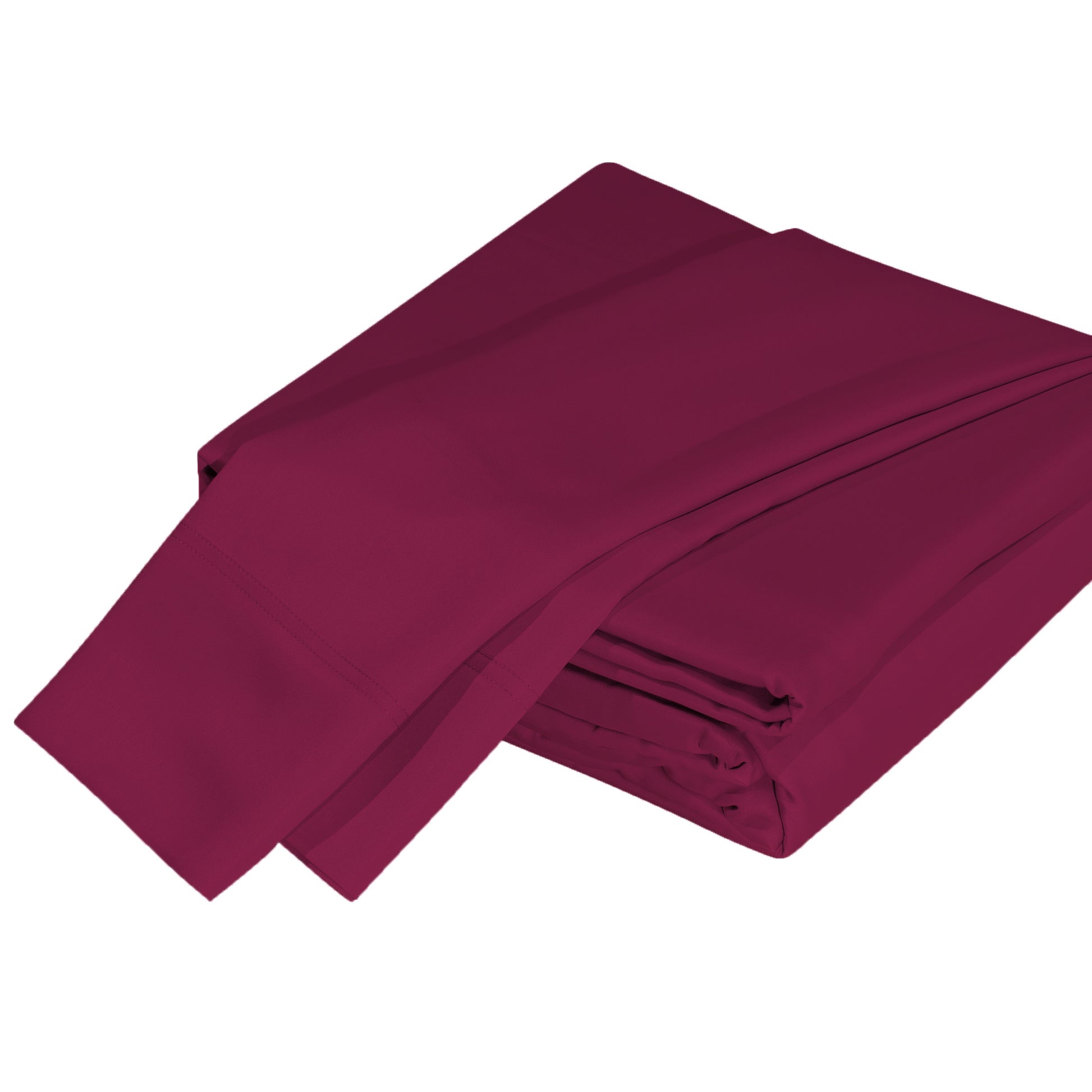 Luxurious Viscose from 100% Bamboo 4 Piece sheet Set burgundy-bamboo