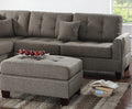 Modern Coffee Color 3pcs Sectional Living Room