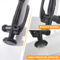 Commercial Kitchen Faucet Pull Down Sprayer Black and black and