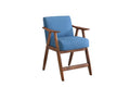 Contemporary Design 1pc Counter Height Chair Stylish blue-dining room-contemporary-wood