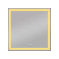 36 x 36 LED Mirror for Bathroom, LED Vanity Mirror natural-modern-glass