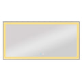 72 x 36 LED Mirror for Bathroom, LED Vanity Mirror natural-modern-glass