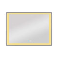 48 x 36 LED Mirror for Bathroom, LED Vanity Mirror natural-modern-glass