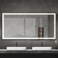 72 x 36 LED Mirror for Bathroom, LED Vanity Mirror natural-modern-glass