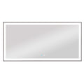 72 x 36 LED Mirror for Bathroom, LED Vanity Mirror natural-modern-glass